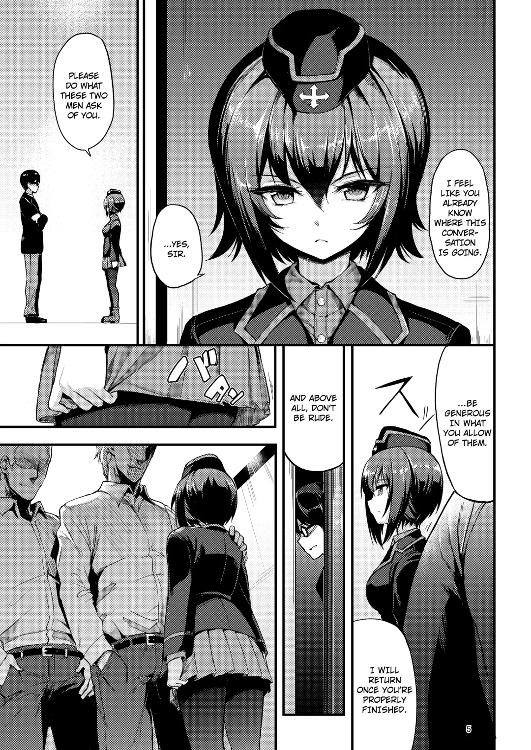 [Kyockcho] Kuromorimine Ryoujoku -Zenjitsu Shou- | The Rape of Kuromorimine -The First Day- Fhentai - Page 4