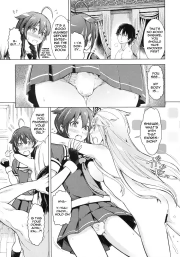 [Kazuwo Daisuke] Teitoku!! Boku o Otokonoko ni Kaizou Shite Dousuru Tsumori!? | Admiral!! What Do You Want To Do By Remodeling Me Into A Boy!? Fhentai - Page 4