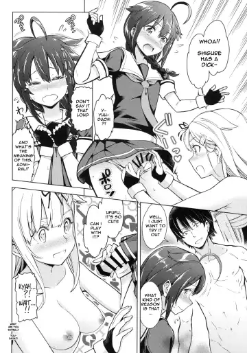 [Kazuwo Daisuke] Teitoku!! Boku o Otokonoko ni Kaizou Shite Dousuru Tsumori!? | Admiral!! What Do You Want To Do By Remodeling Me Into A Boy!? Fhentai - Page 5