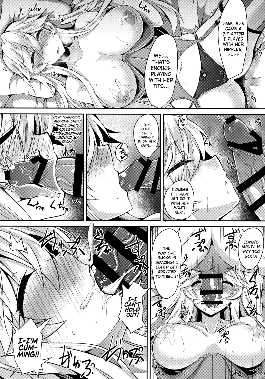 [Kazamitiu] Iowa to Mechamecha Ecchi Suru Hon | Wild Sex With Iowa Fhentai - Page 8
