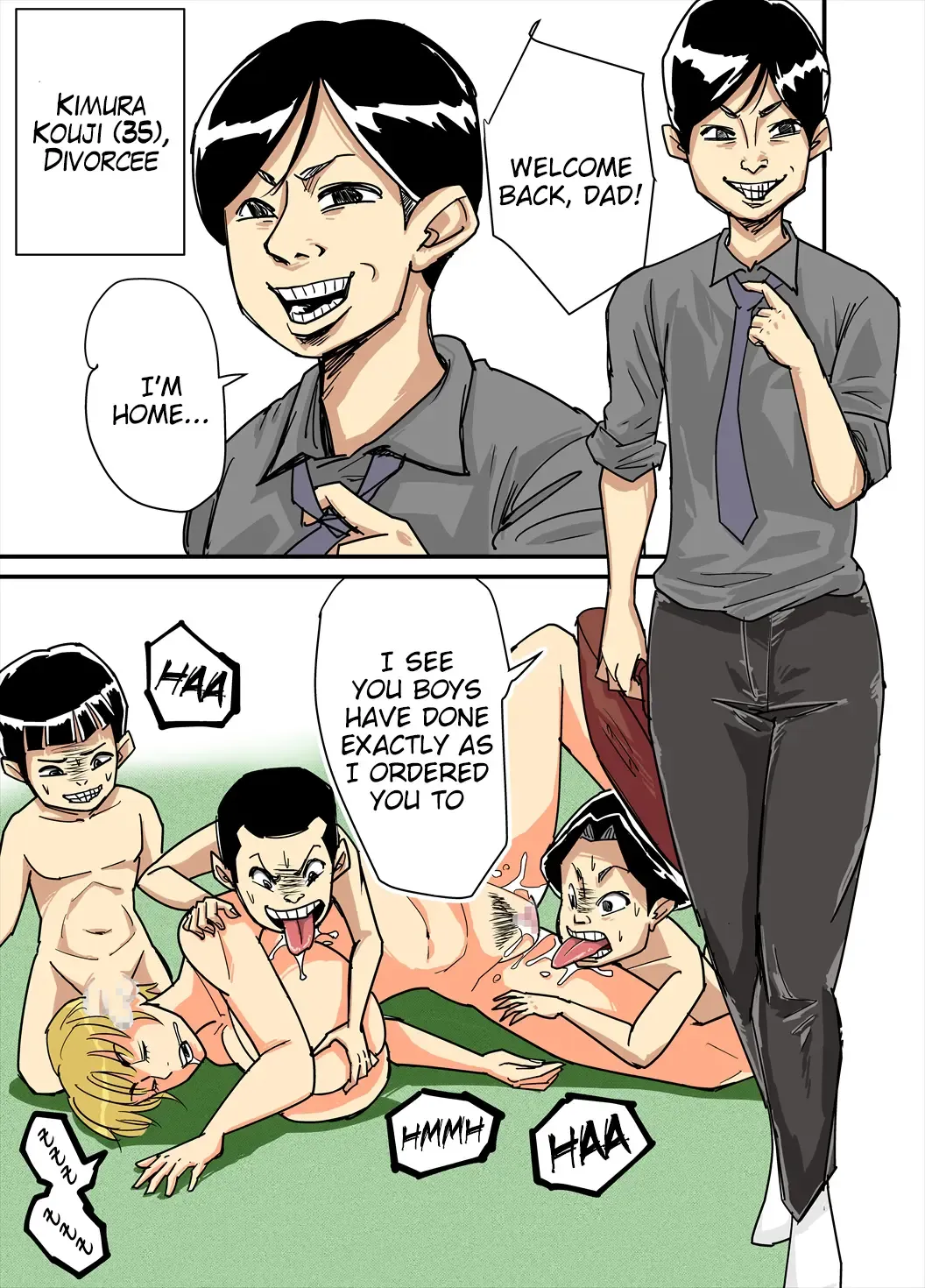 Kazumi to gitei, sono musuko-tachi Fhentai - Page 15