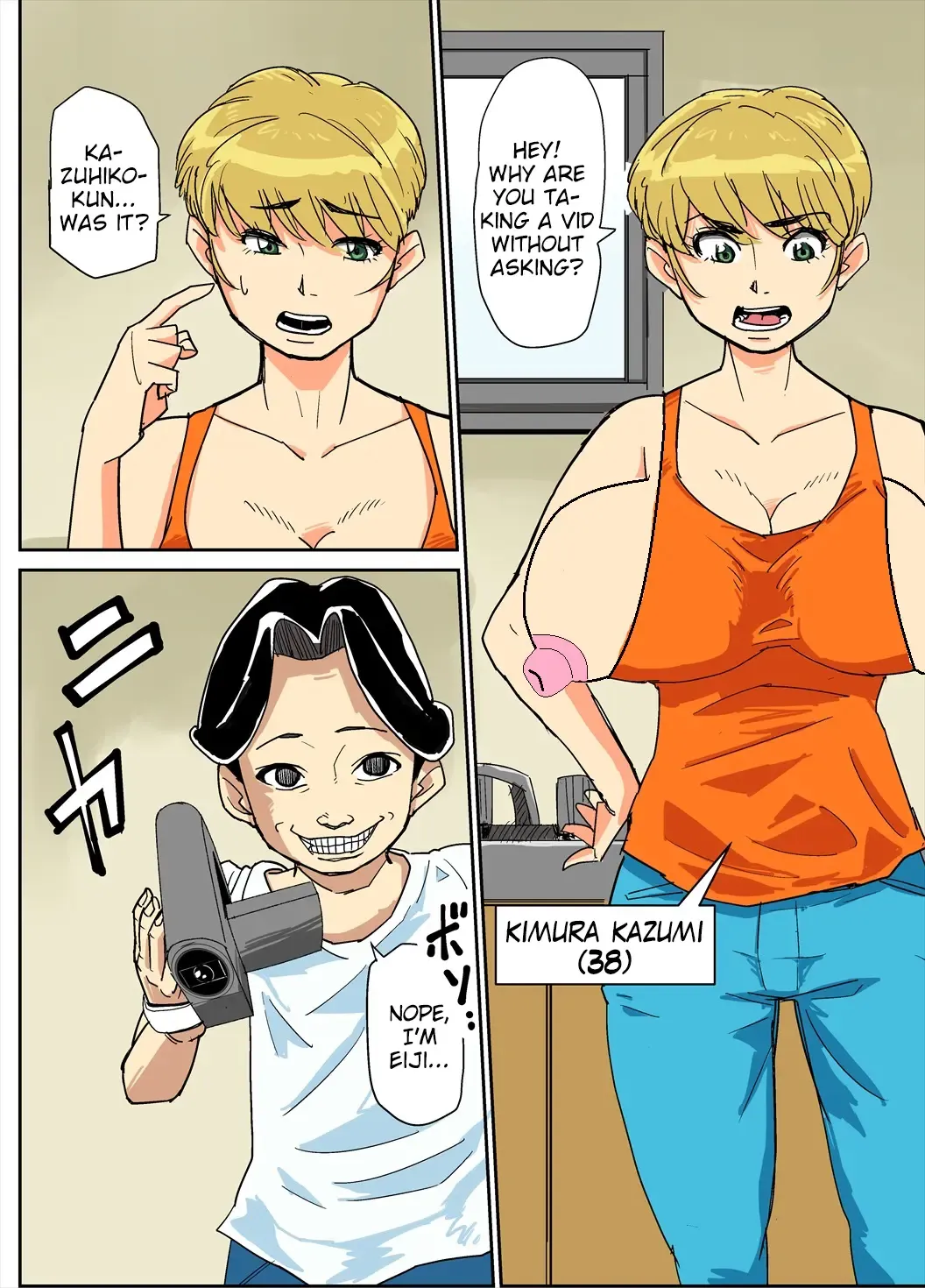 Kazumi to gitei, sono musuko-tachi Fhentai - Page 2