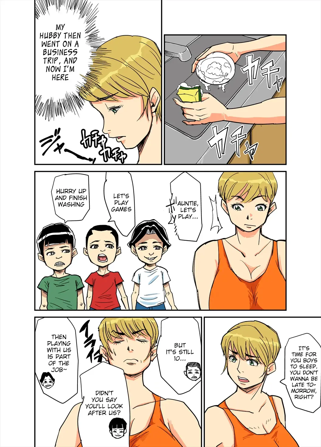 Kazumi to gitei, sono musuko-tachi Fhentai - Page 8