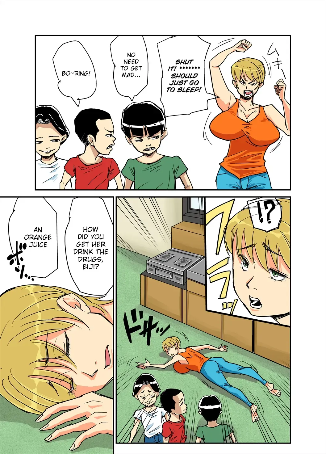 Kazumi to gitei, sono musuko-tachi Fhentai - Page 9