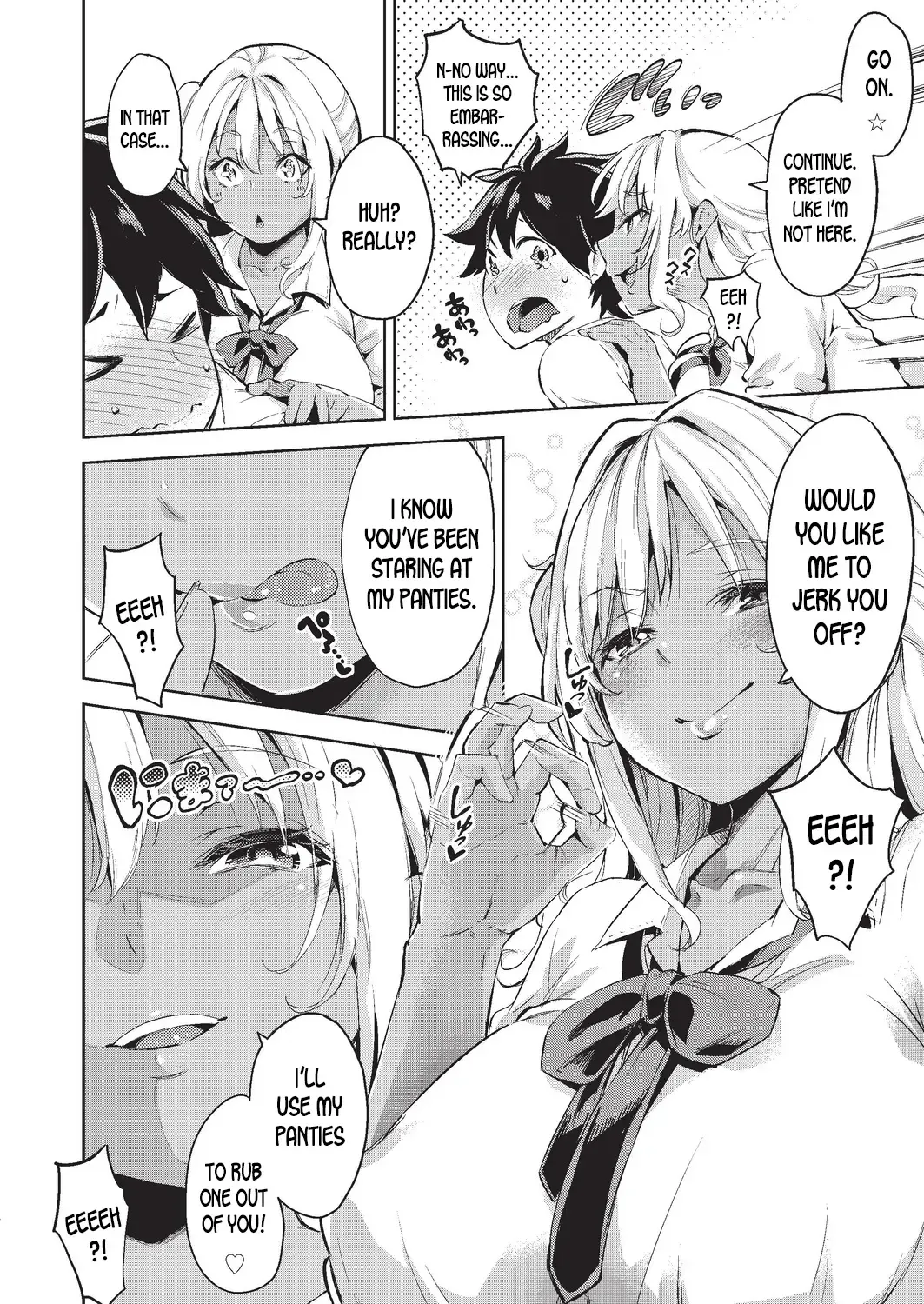 [Outou Chieri] Doutei Ochinchin ni Katenakatta Kuro Gal | The Black Gal Who Can't Win Against the Virgin Dick Fhentai - Page 6