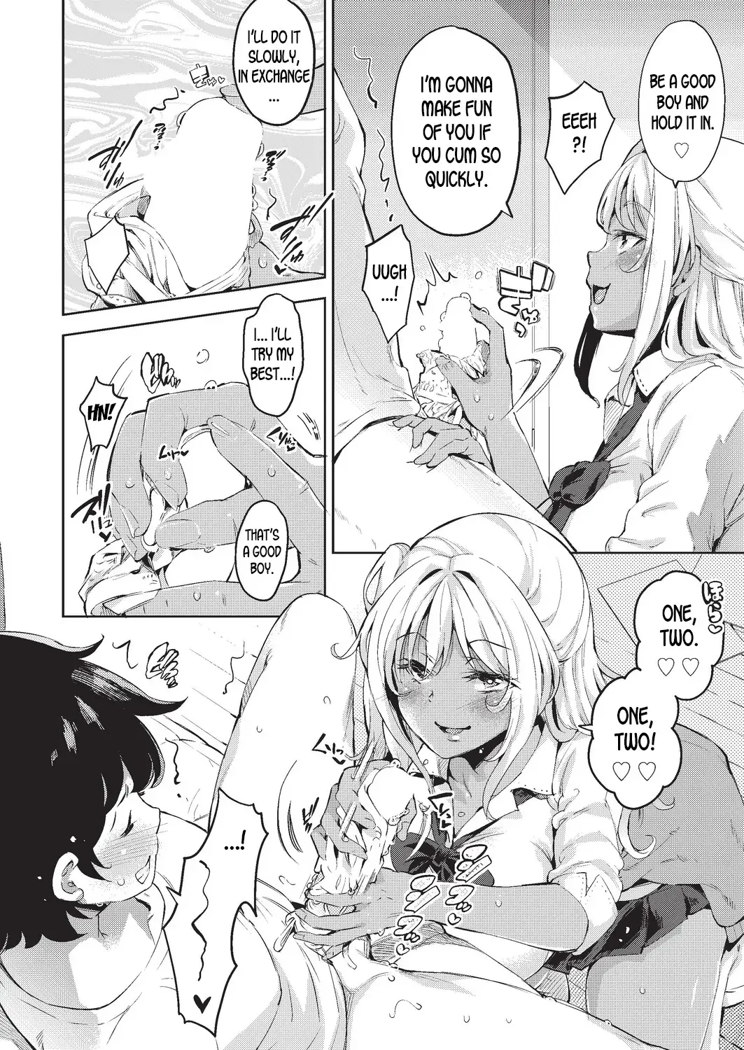 [Outou Chieri] Doutei Ochinchin ni Katenakatta Kuro Gal | The Black Gal Who Can't Win Against the Virgin Dick Fhentai - Page 8