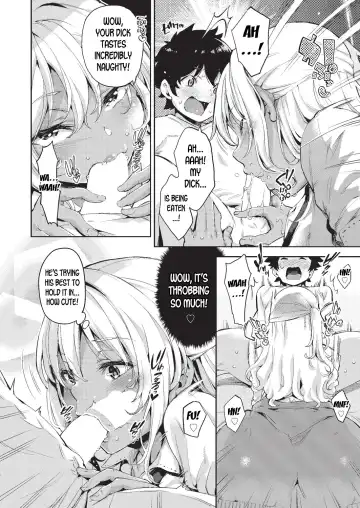[Outou Chieri] Doutei Ochinchin ni Katenakatta Kuro Gal | The Black Gal Who Can't Win Against the Virgin Dick Fhentai - Page 10