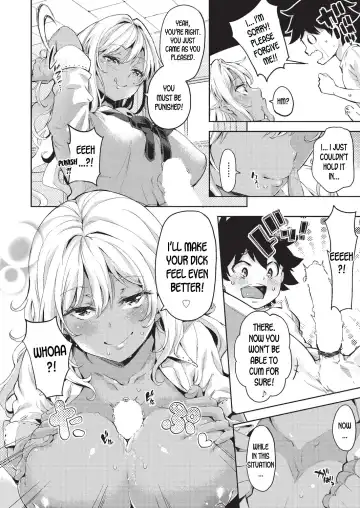 [Outou Chieri] Doutei Ochinchin ni Katenakatta Kuro Gal | The Black Gal Who Can't Win Against the Virgin Dick Fhentai - Page 12