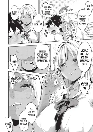 [Outou Chieri] Doutei Ochinchin ni Katenakatta Kuro Gal | The Black Gal Who Can't Win Against the Virgin Dick Fhentai - Page 6