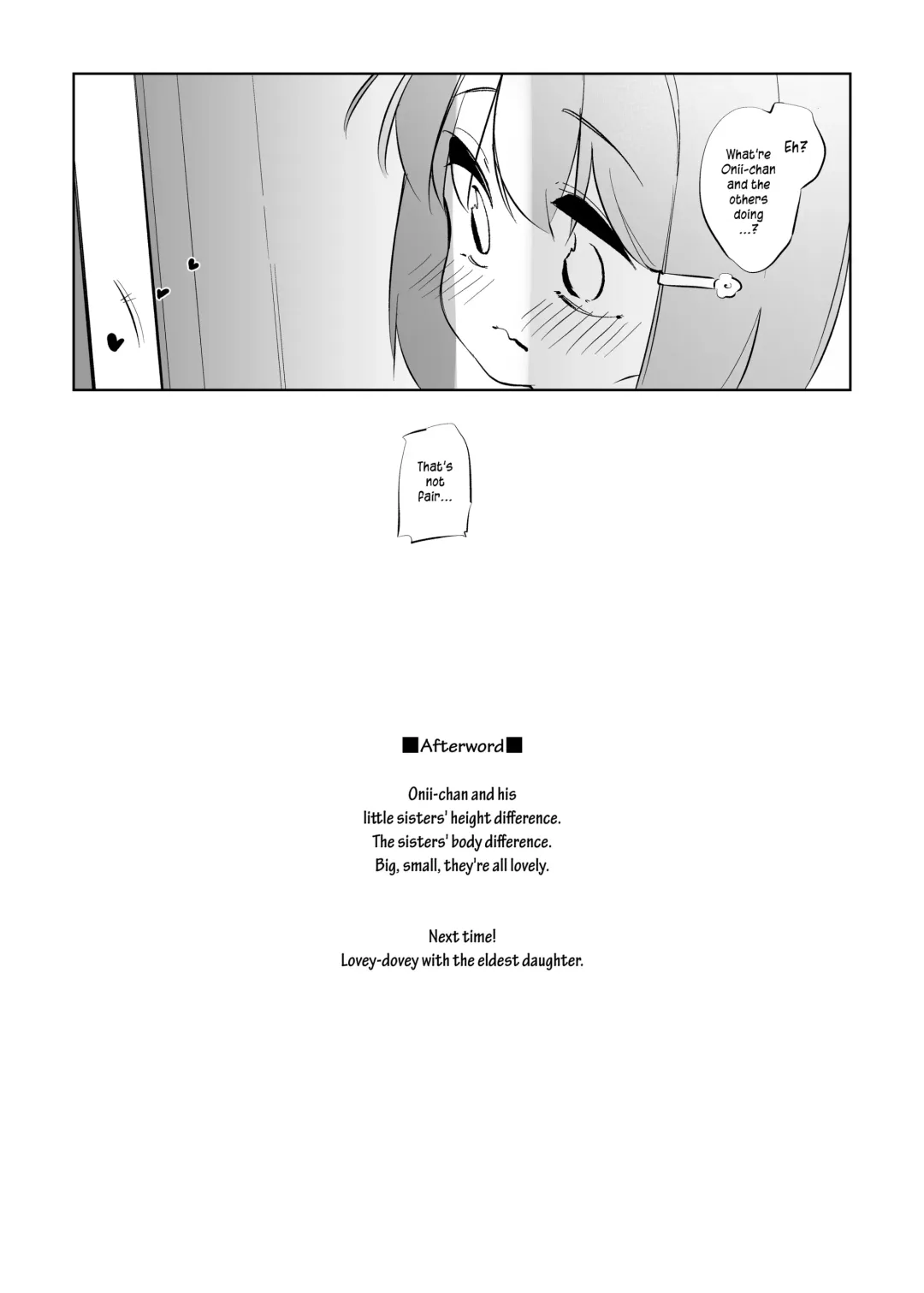 [Pedocchi] Imouto ni Hasamarete Shiawase Desho? | Between Sisters, Are You Happy? Fhentai - Page 23