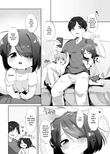 [Pedocchi] Imouto ni Hasamarete Shiawase Desho? | Between Sisters, Are You Happy? Fhentai - Page 6