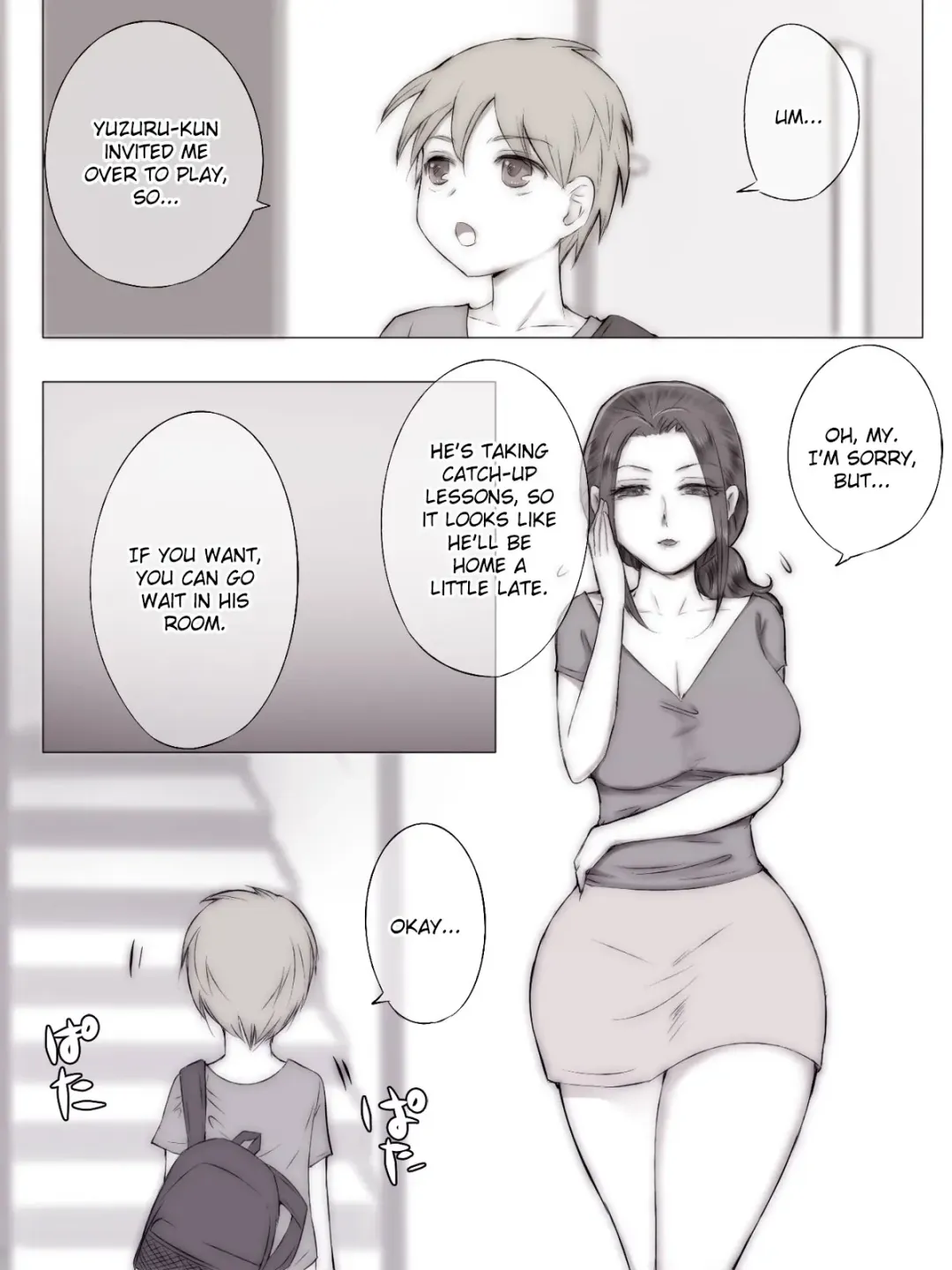 Natsuyasumi Tomodachi no Mama ni | Summer Vacation with My Friend's Mom Fhentai - Page 3