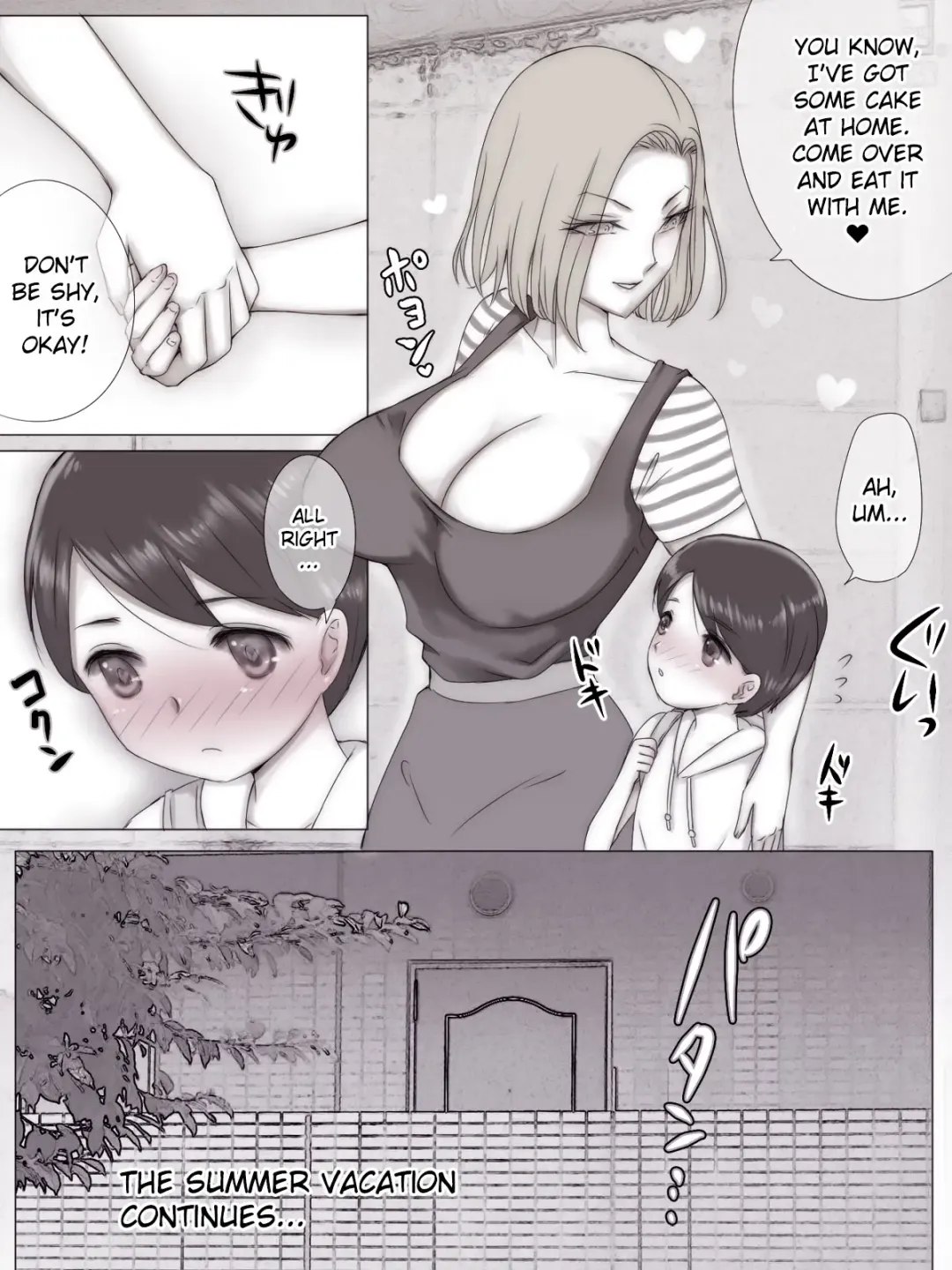 Natsuyasumi Tomodachi no Mama ni | Summer Vacation with My Friend's Mom Fhentai - Page 43