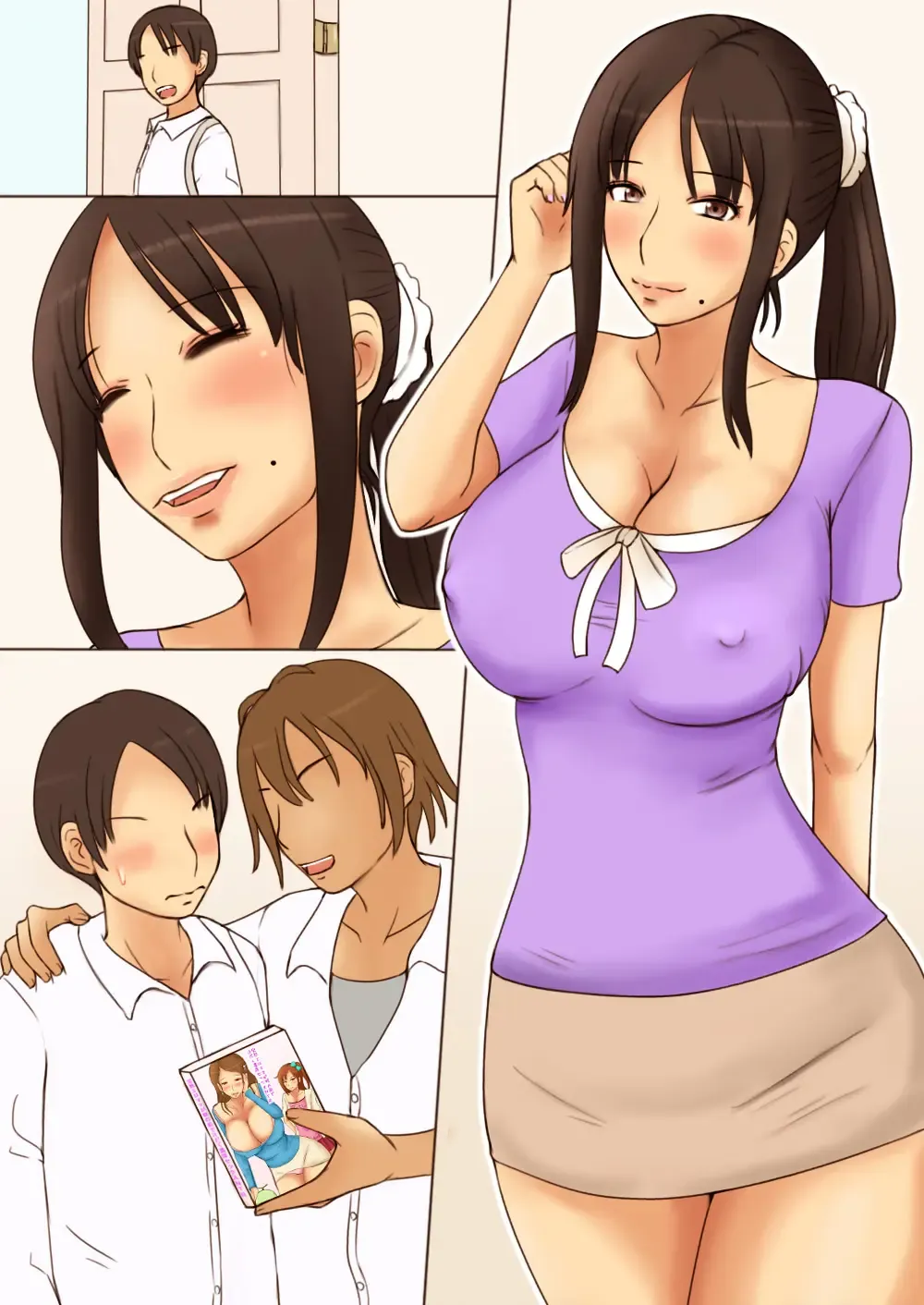 [Azuki] Boku no Kyonyuu Mama ga Me no Maede Fhentai - Page 41