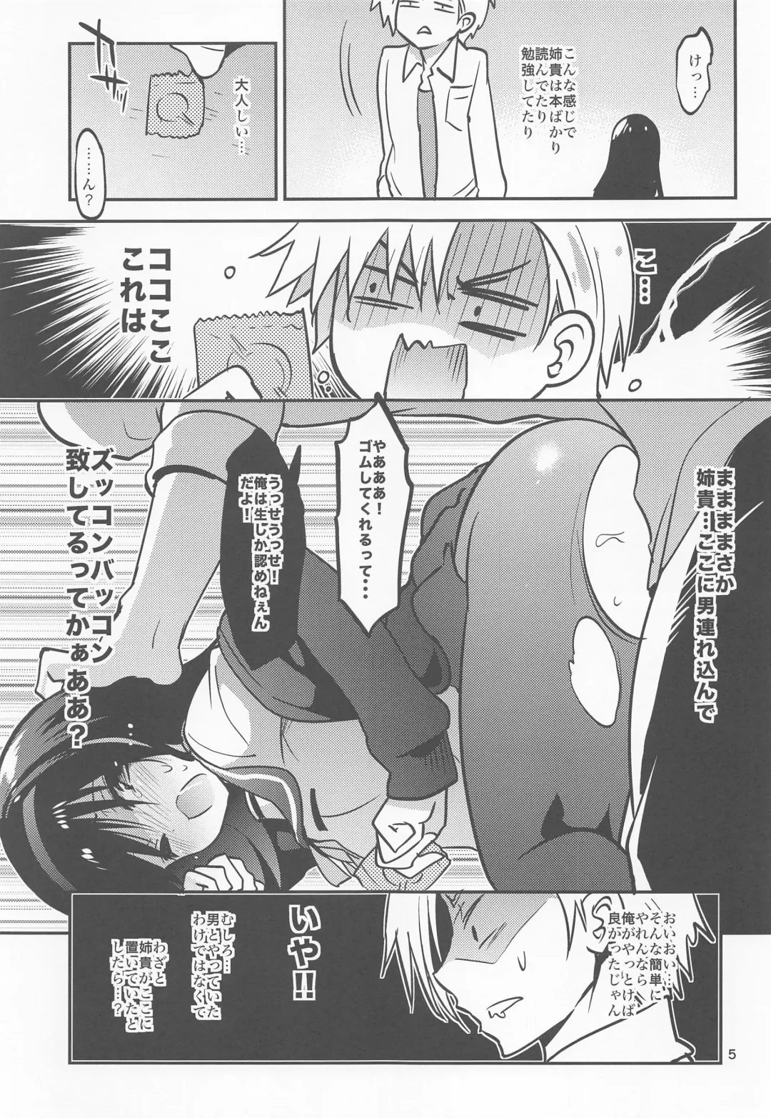 [Sansyoku Amido.] Danchi no Kyoudai Fhentai - Page 4