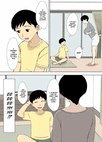 [Urakan] Mama to Ero Neri 2 ~Ikumi-san no Ero Neri Shuugyou~ | Sex Training with Mom 2 ~Ikumi-san's Study about Sex Training~ Fhentai - Page 32