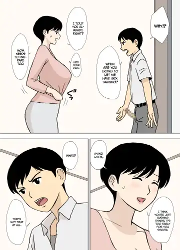[Urakan] Mama to Ero Neri 2 ~Ikumi-san no Ero Neri Shuugyou~ | Sex Training with Mom 2 ~Ikumi-san's Study about Sex Training~ Fhentai - Page 6