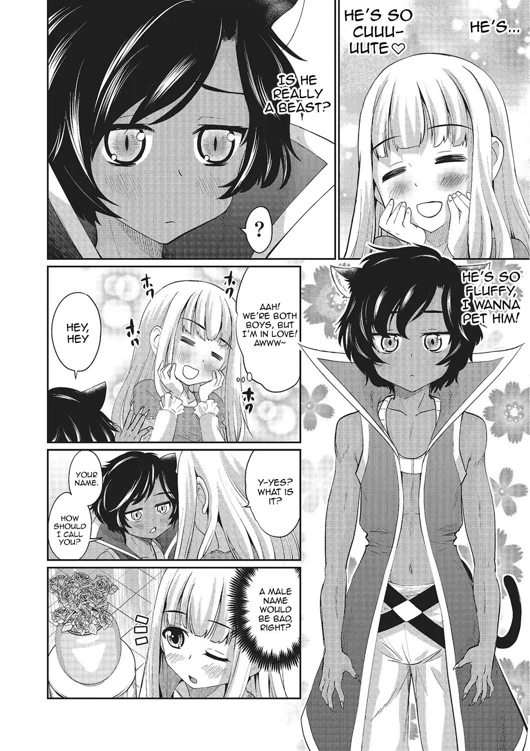 [Hanamaki Kaeru] Rosa to Majuu | Beauty♂ and the Beast♂ Fhentai - Page 4