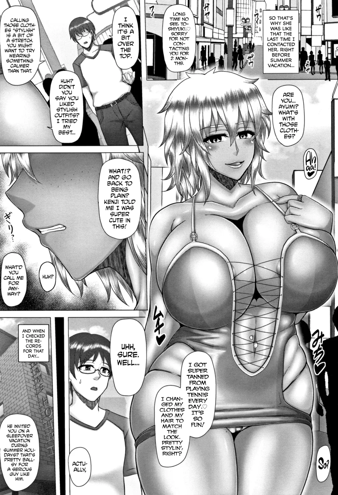 [Inoue Nanaki] Joushiki Daha! Kuro Gal Bitch-ka Seikatsu Fhentai - Page 13
