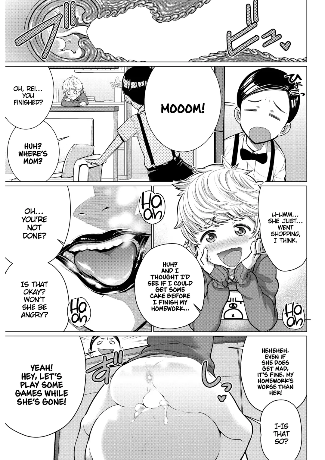 [Minamida Usuke] Dokidoki Kyouiku Mama | Heart-Pounding Helicopter Mom Fhentai - Page 19