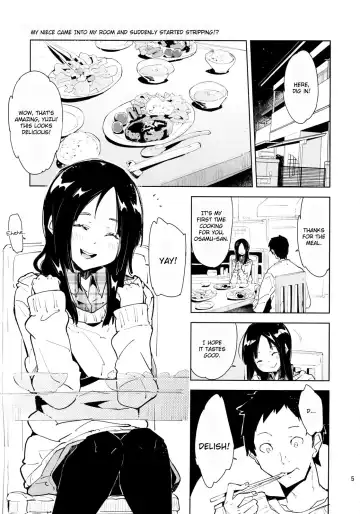 [Seihoukei] Mei ga Heya ni yattekita to Omottara Kyuu ni Fuku wo Nugi hajimete!? | My Niece Came Into My Room and Suddenly Started Stripping!? Fhentai - Page 4