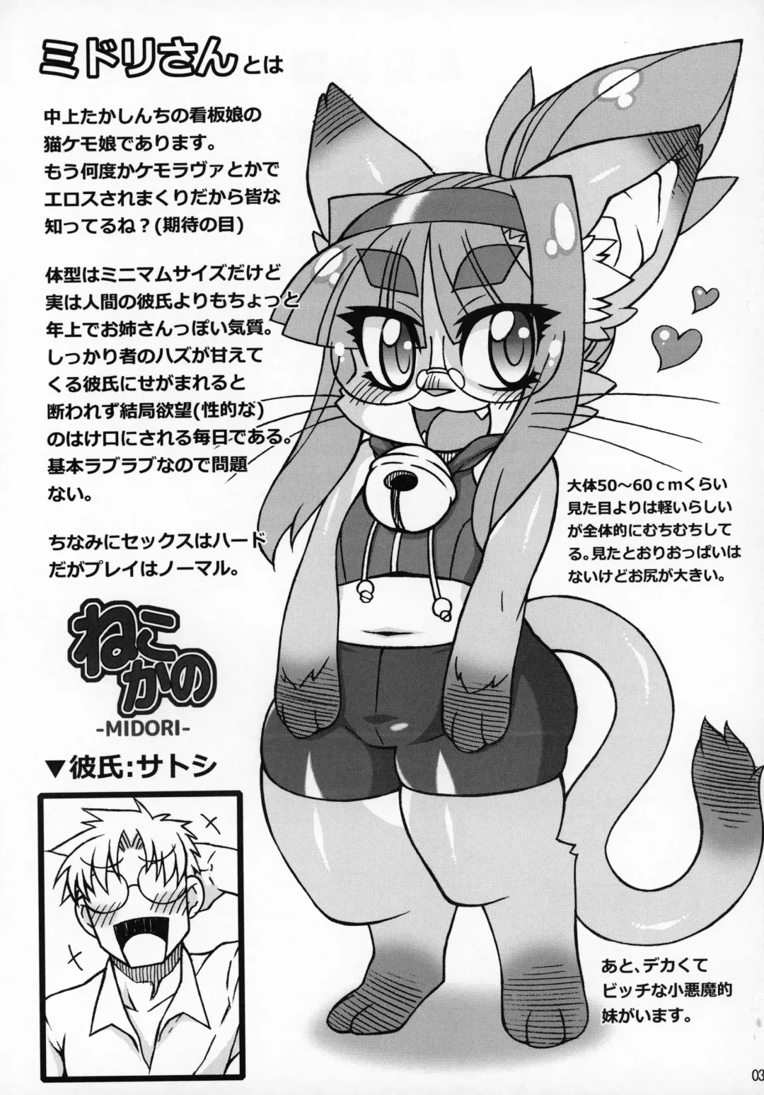 [Amakuchi - Nakagami Takashi] Neko Kano -MIDORI- Fhentai - Page 2