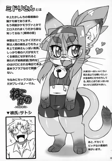 [Amakuchi - Nakagami Takashi] Neko Kano -MIDORI- Fhentai - Page 2