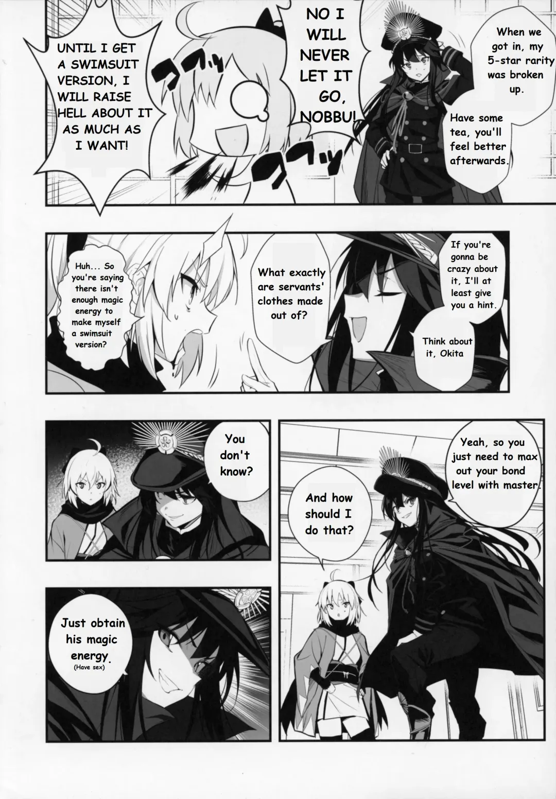 [Ulrich] Okita-san wa Mizugi ga Kitai | Okita-san Wants to Wear a Swimsuit Fhentai - Page 3