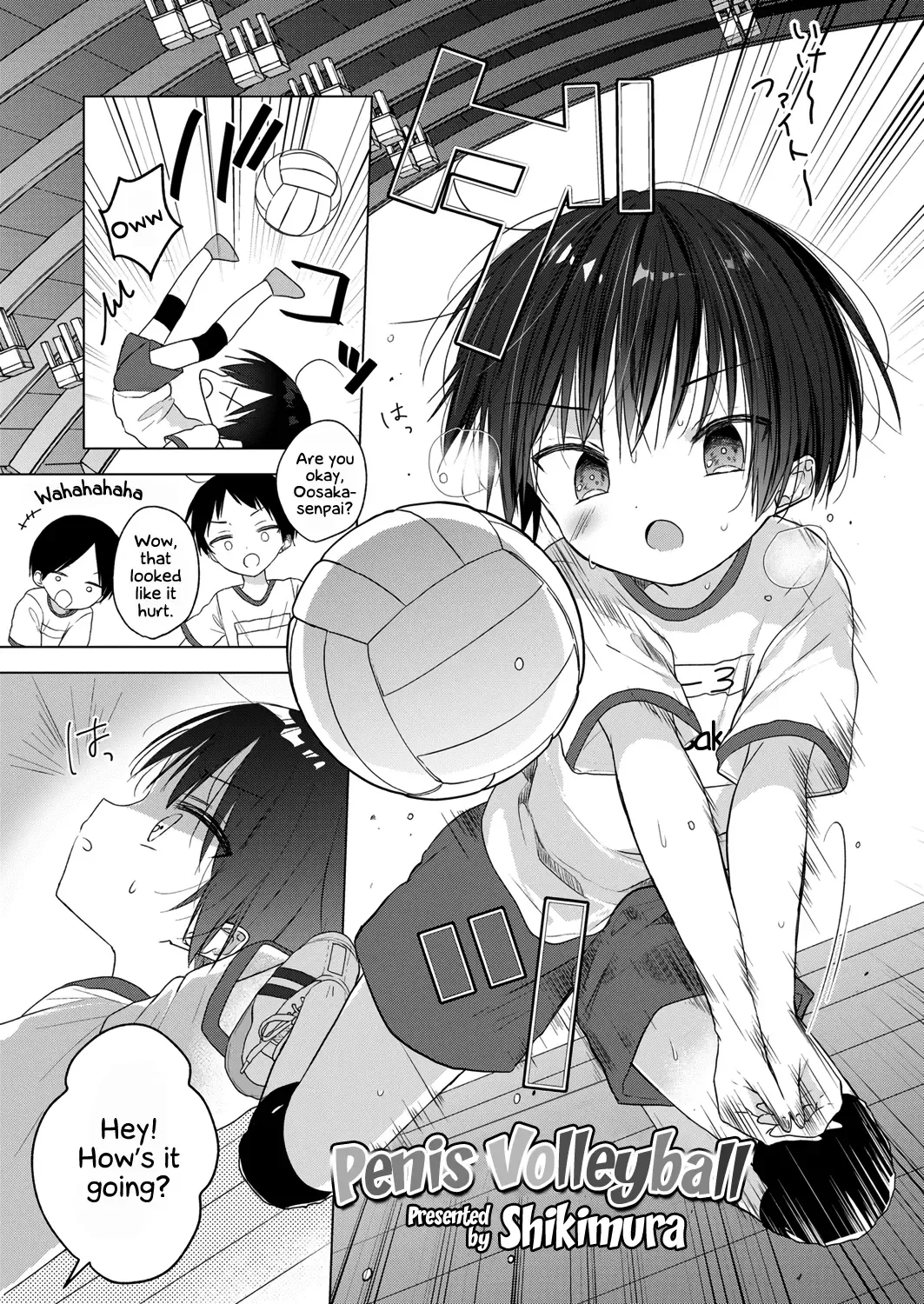 [Shikimura] Ochinchin Baree | Penis Volleyball Fhentai - Page 1