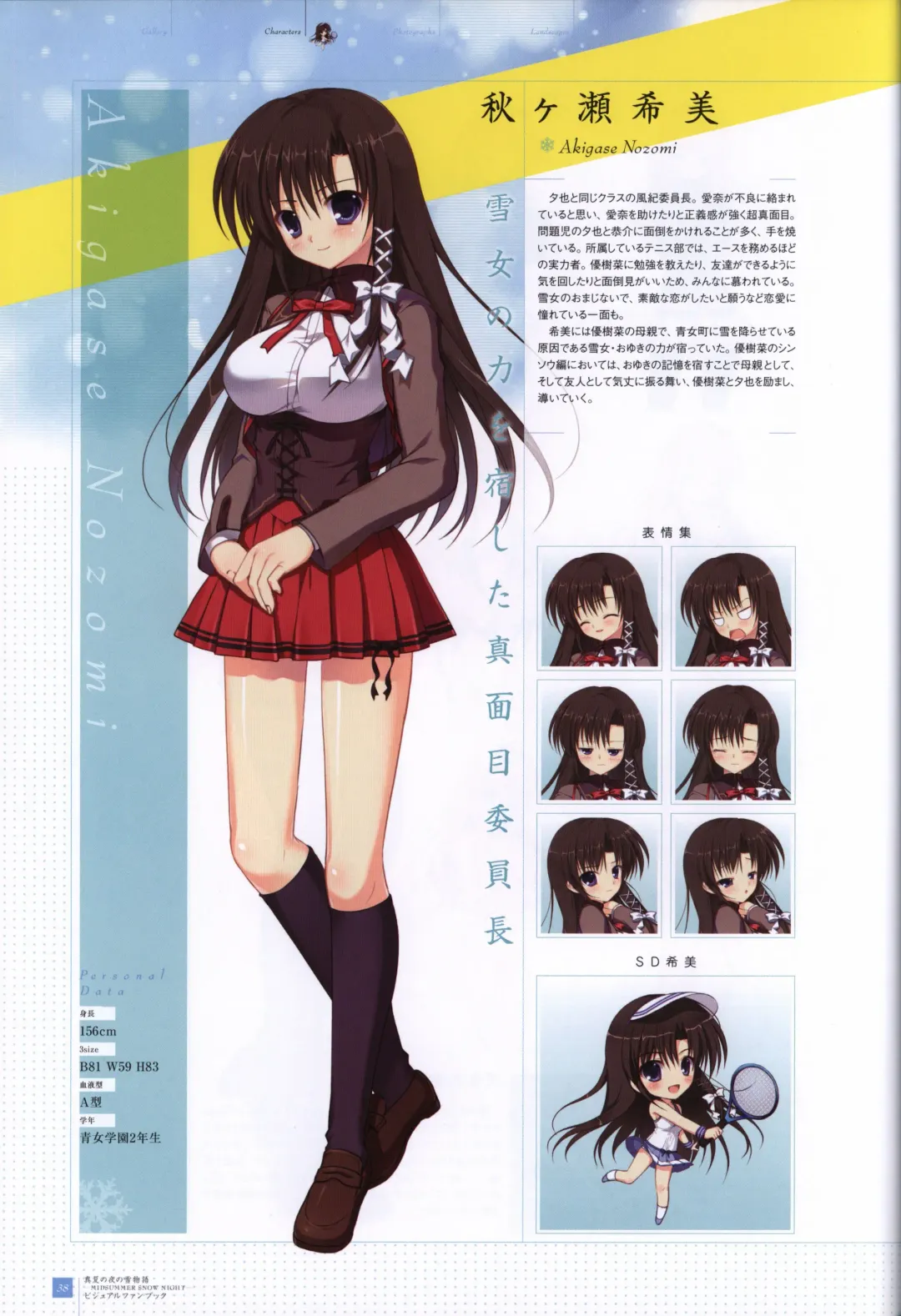 [Mikeou] Manatsu no Yoru no Yukimonogatari -MIDSUMMER SNOW NIGHT-  Visual Fanbook Fhentai - Page 39