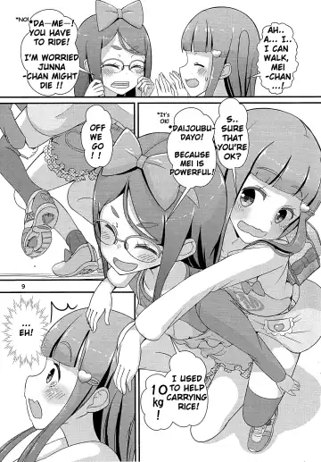 Sensei! Tsuugakuro de "Jojisou" Shitemite! | Teacher! Try dressing up as a girl on a school road! Fhentai - Page 10