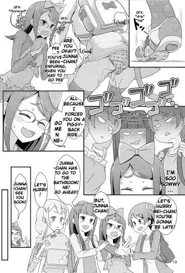 Sensei! Tsuugakuro de "Jojisou" Shitemite! | Teacher! Try dressing up as a girl on a school road! Fhentai - Page 13