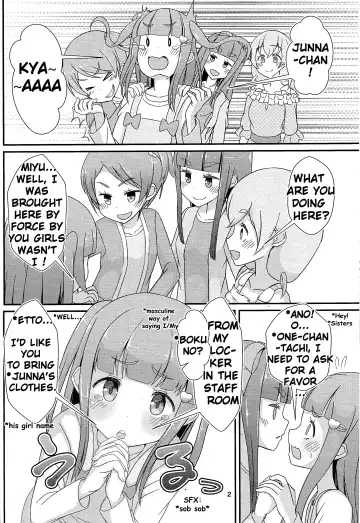 Sensei! Kounai de "Jojisou" Shitemite! | Teacher! Try dressing up as a girl in school! Fhentai - Page 3