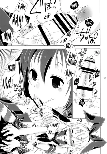 [Mikami Hokuto] Josou Cos de Layer no Onnanoko o Tsurou toshite Shippai Shita Shimakaze-kun no Ohanashi. Fhentai - Page 35