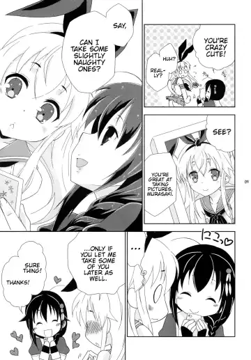 [Mikami Hokuto] Josou Cos de Layer no Onnanoko o Tsurou toshite Shippai Shita Shimakaze-kun no Ohanashi. Fhentai - Page 9