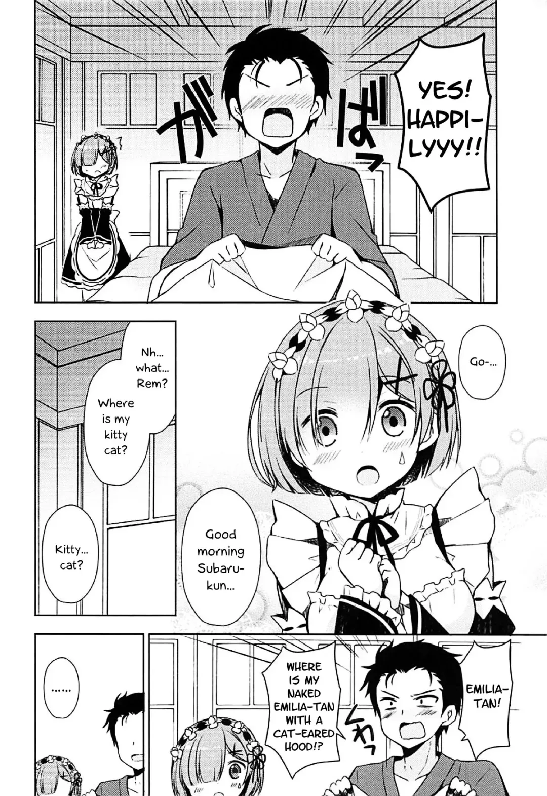 [Mori Airi] Rem-nyan to Nyannyan Suru? | Shall I make Rem-nyan go Nyan Nyan? Fhentai - Page 5