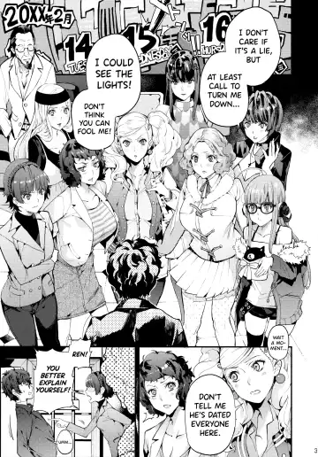 [Azukiko] Hattoubun no Persona Fhentai - Page 4