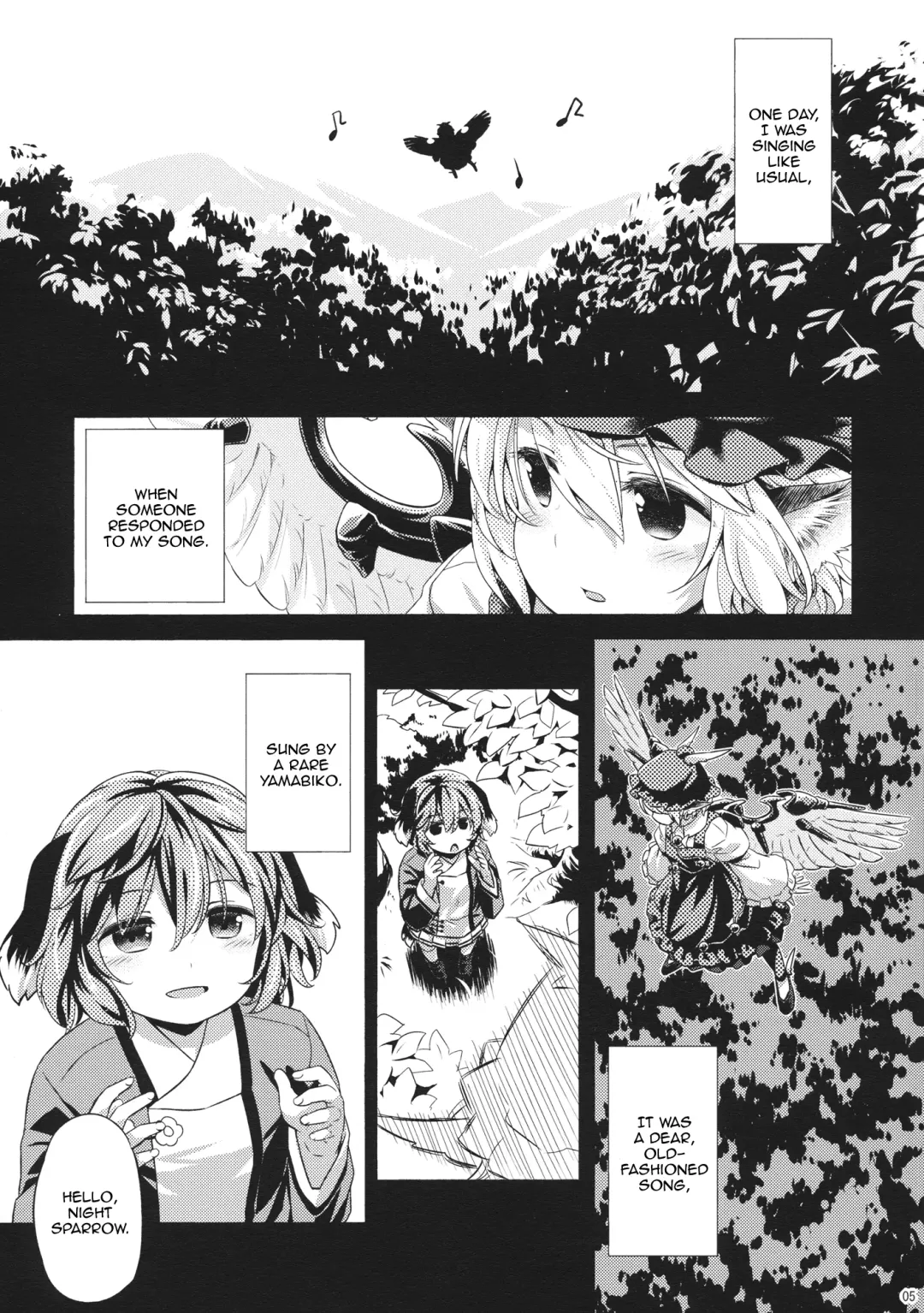 [Yude Pea] Yobukodori Hybrid | Songbird Hybrid Fhentai - Page 4