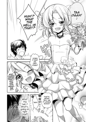 [Dynamite Moca] Otouto de Otokonoko na Yome ga Kyou mo Nekasete kurenai! + Ochinchin Kiss de Eien no Ai o Chikaimasu Fhentai - Page 6