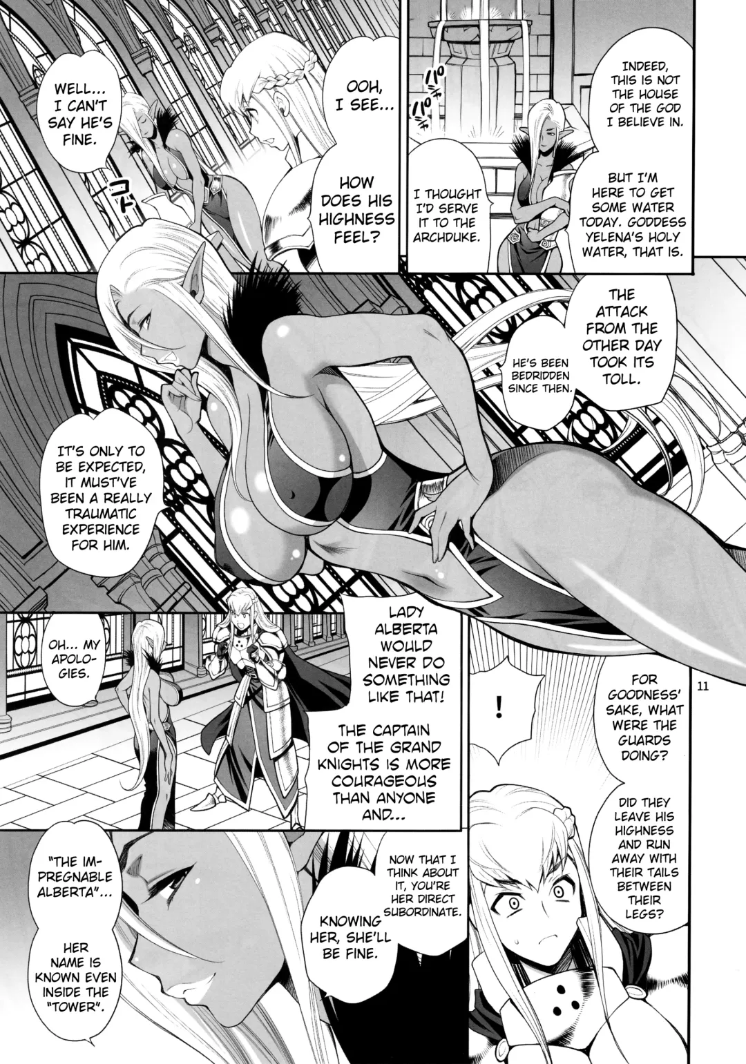 [Yukiyanagi] Yukiyanagi no Hon 41 - Buta to Onnakishi 3 Inwaku no Majo Eleanore |Temptation of Witch Eleanore Fhentai - Page 10
