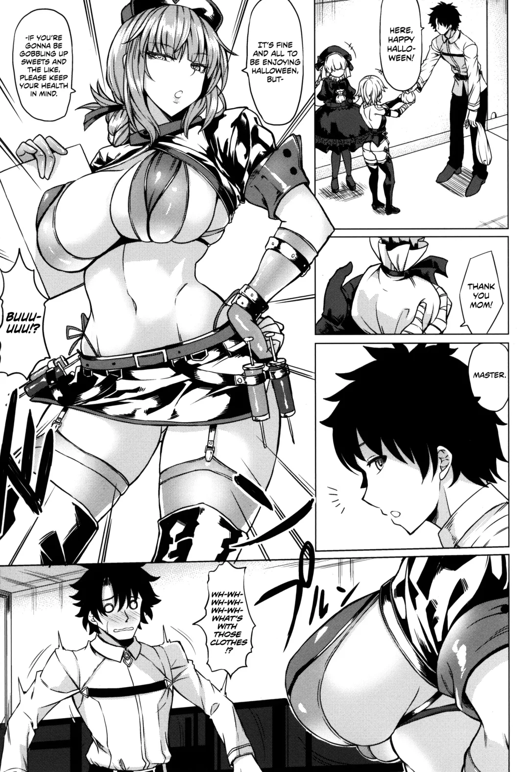[Kinntarou] Natsuyasumi to Halloween | Summer Break and Halloween Fhentai - Page 21