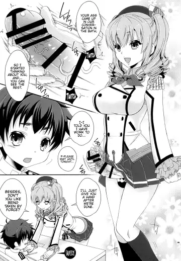 [Mikami Hokuto] Futanari Kashima-san to Shota Teitoku-san Fhentai - Page 9