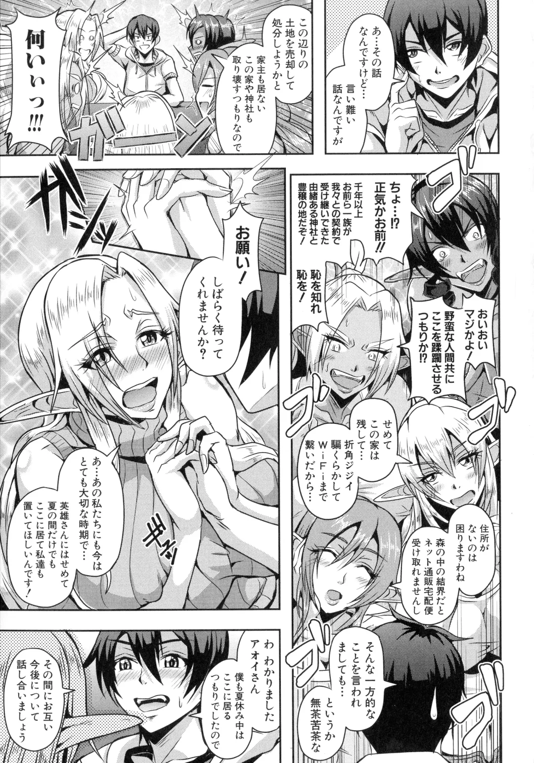 [Mifune Seijirou] Elf Harem Monogatari - Elf Harem Story Fhentai - Page 11