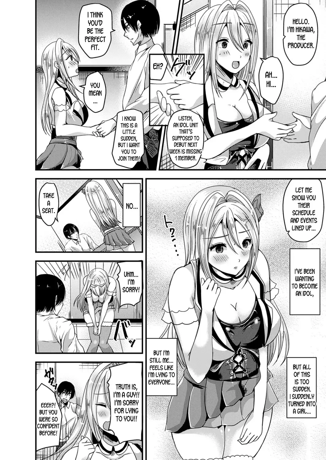 [Labui] Nyotaika Shite Idol ni Naru | Turn into a girl and become an idol Fhentai - Page 4
