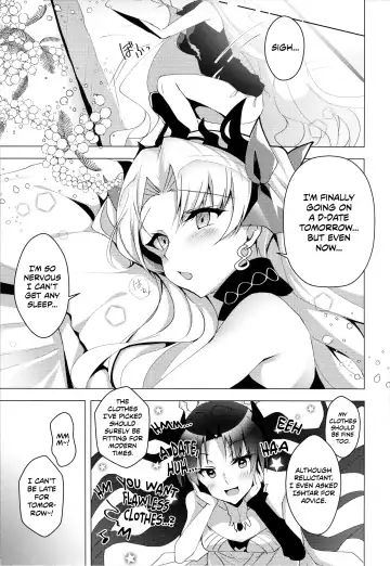 [Sasakuma Kyouta] Ereshkigal to Luluhawa Date | Luluhawa Date with Ereshkigal Fhentai - Page 4