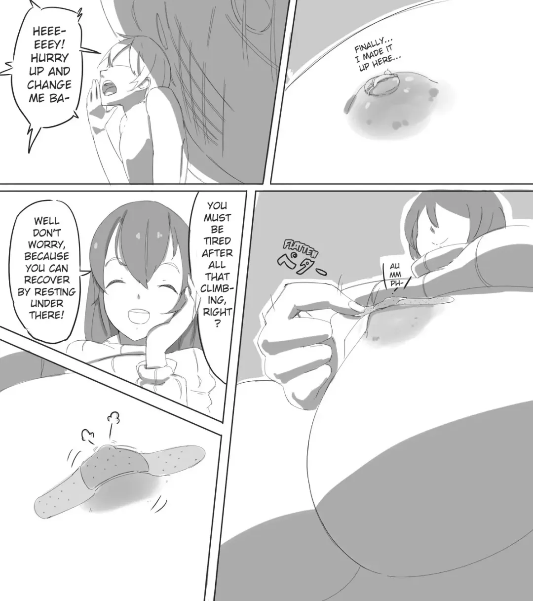 [Marushamo] Shukushou sarete asobareru manga no you na mono Fhentai - Page 3