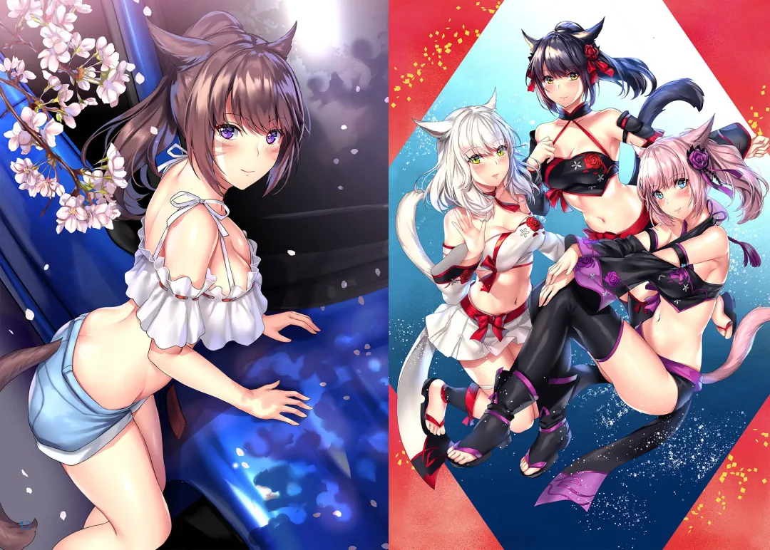 [Arumajiki] Miqo'te Mizugi Bon!! 2 Fhentai - Page 16