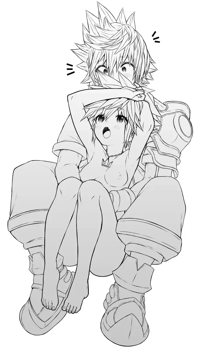 [Ojigi] KH Sora TS matome  (kingdom hearts] Fhentai - Page 16