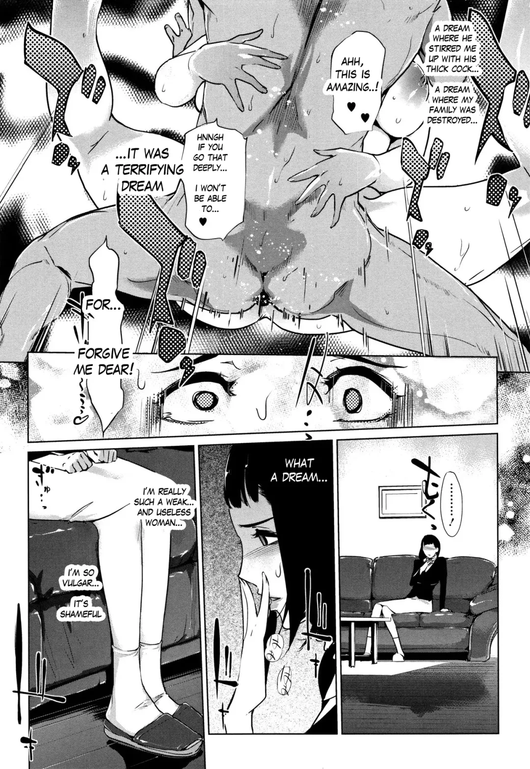 [Clone Ningen] Shinjuiro no Zanzou ~Kazoku ga Neshizumatta Ato de~ | Pearl Grey Afterimage Fhentai - Page 113