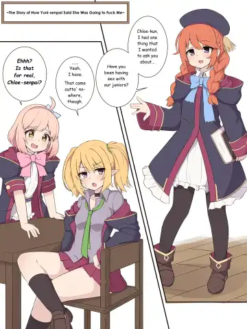 [Fizz] Yuni Senpai to Tanteki ni Ieba Ecchi suru Ohanashi | The Story of How Yuni-senpai Said She Was Going to Fuck Me - Fhentai